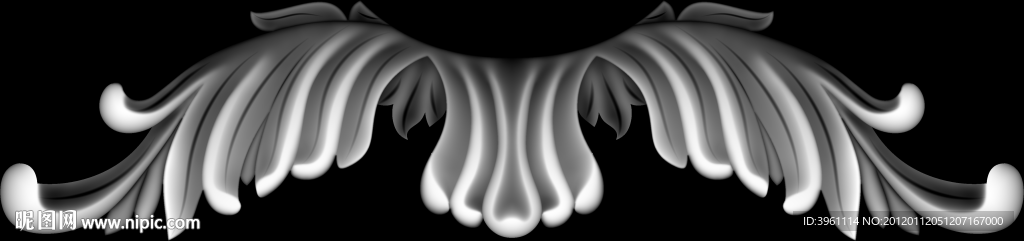 浮雕灰度图下部