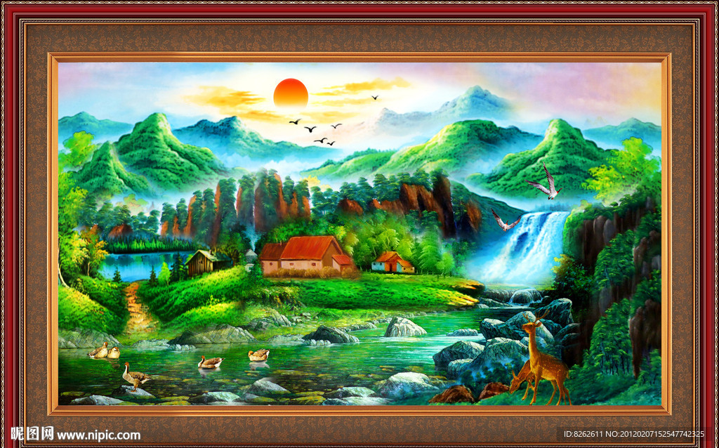 风景油画