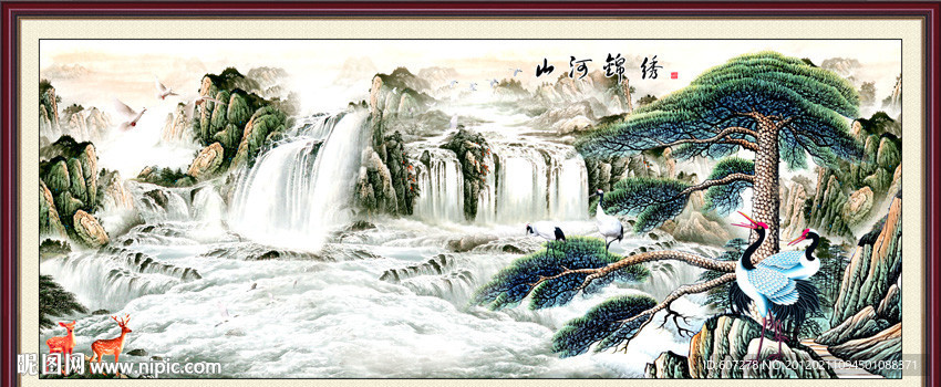 国画山水