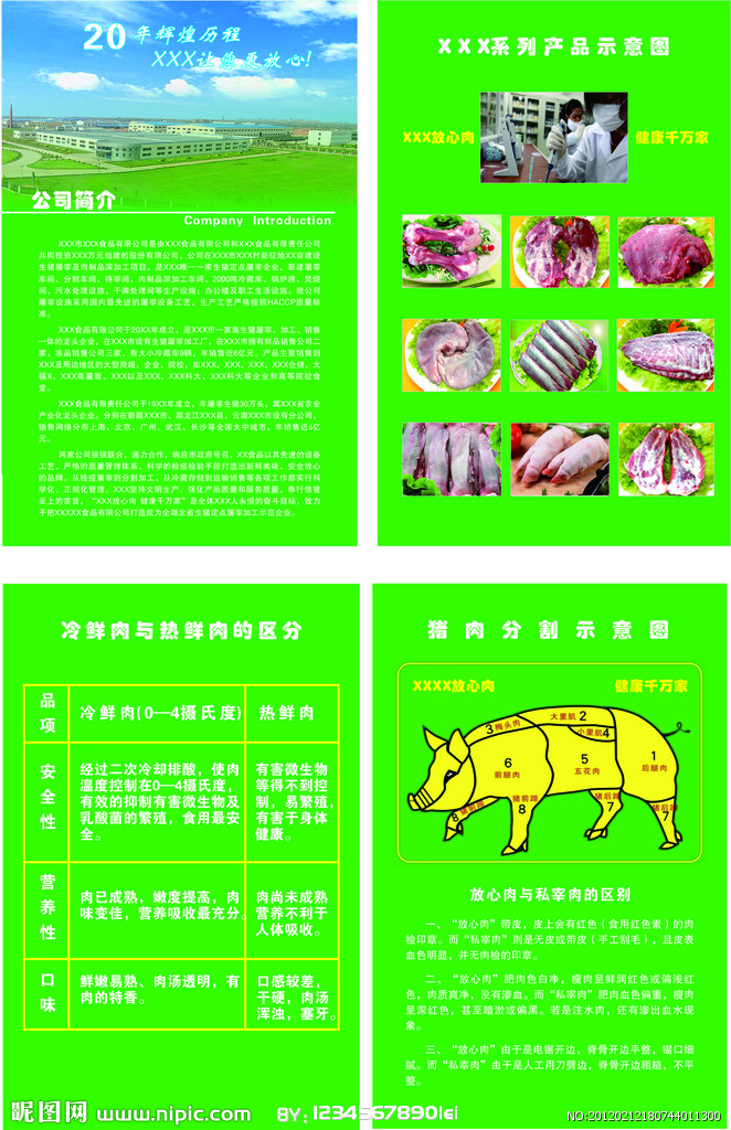 猪肉店牌匾