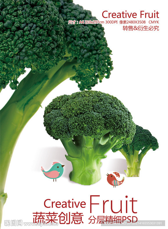蔬果创意海报