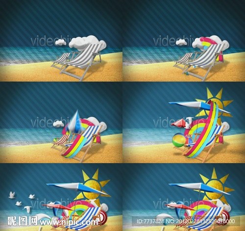 海边娱乐片头