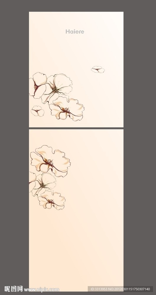 2012冰箱面板设计图片