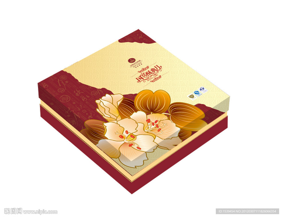 月饼盒包装（展开图）