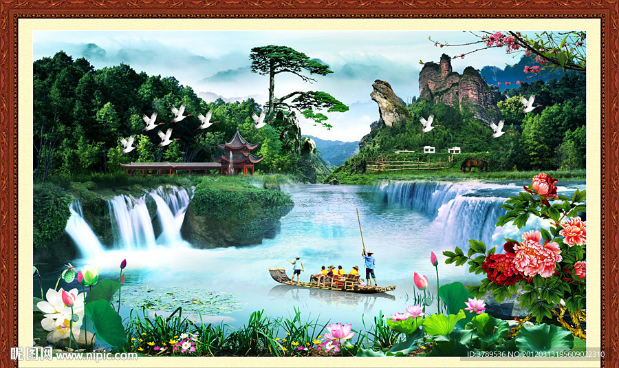 山水画