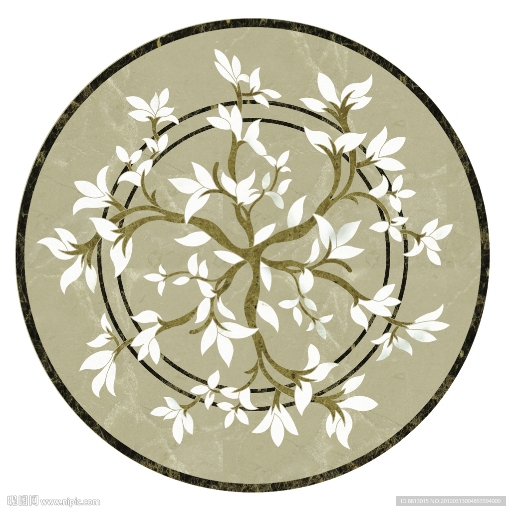 拼花 花纹花边 地毯图形