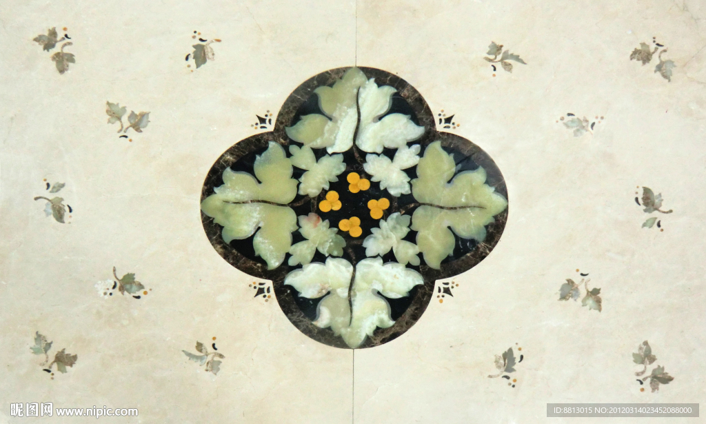 水刀拼花石材图案