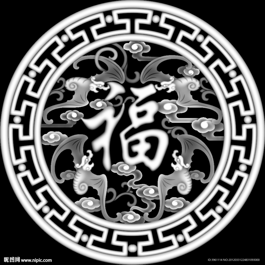 浮雕灰度图