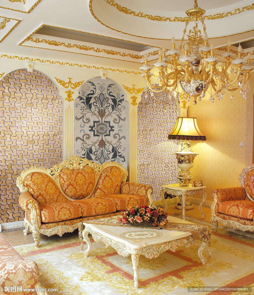 精品家居别墅客厅室内设计