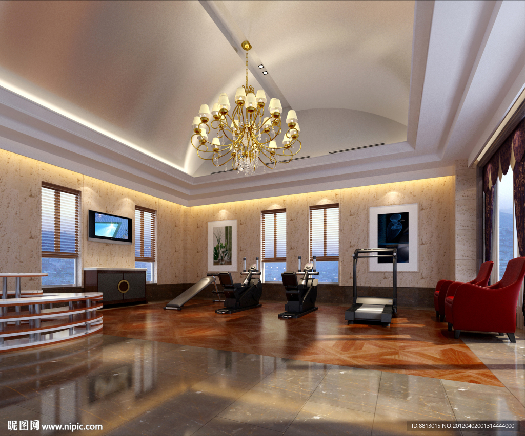 家居室内设计 客厅效果图