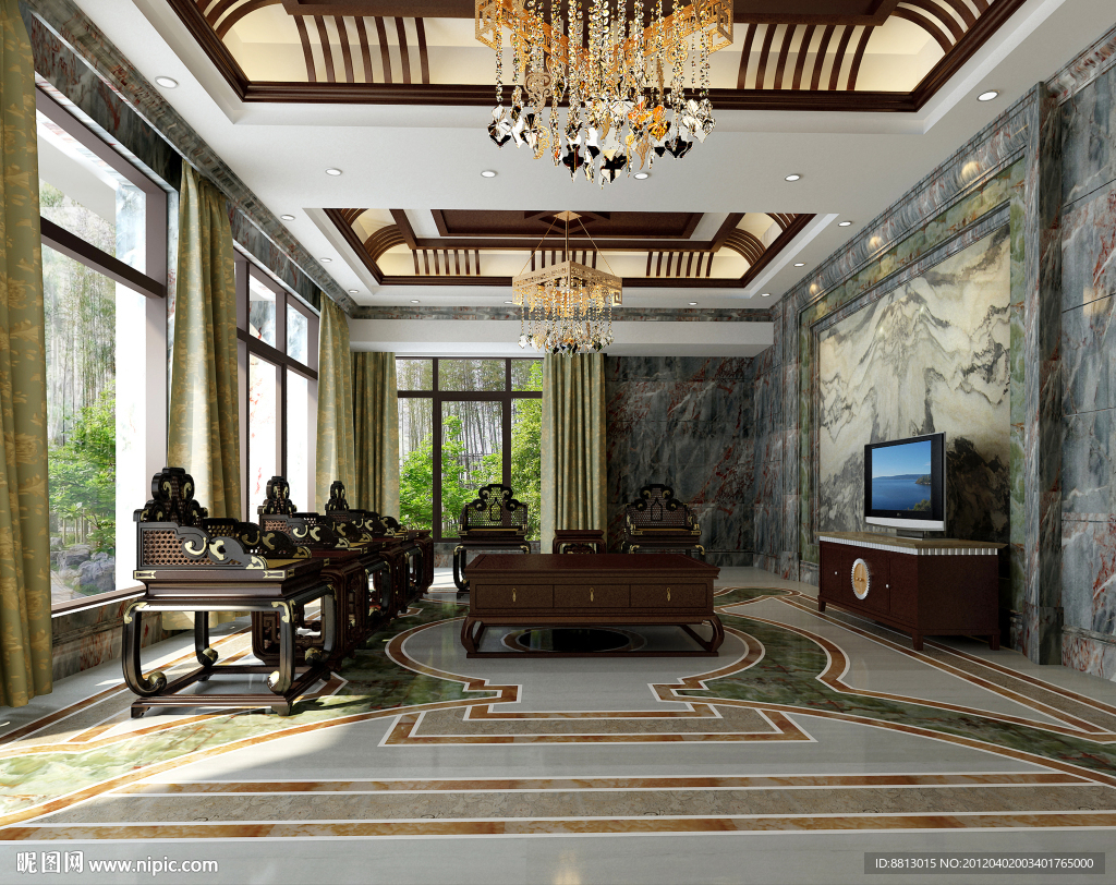 家居书房室内设计图