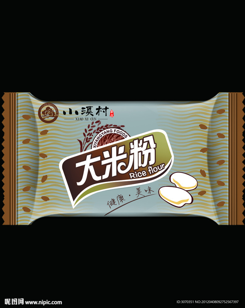 大米酥包装 正稿源文件