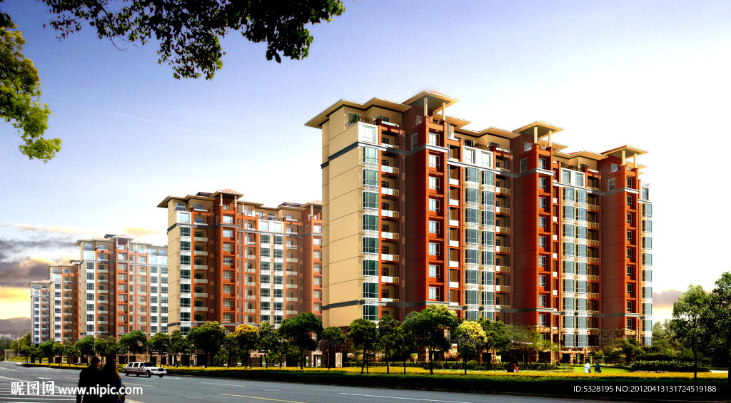 某多层高层住宅小区