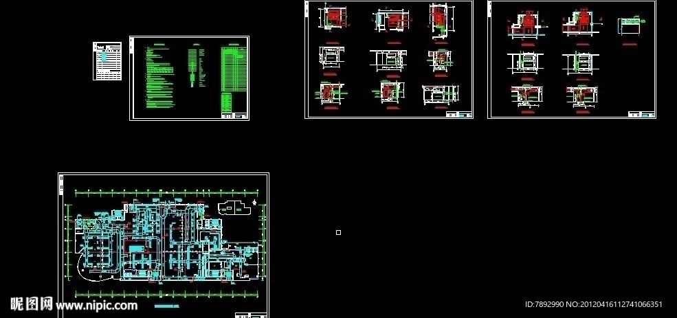 暖通CAD图