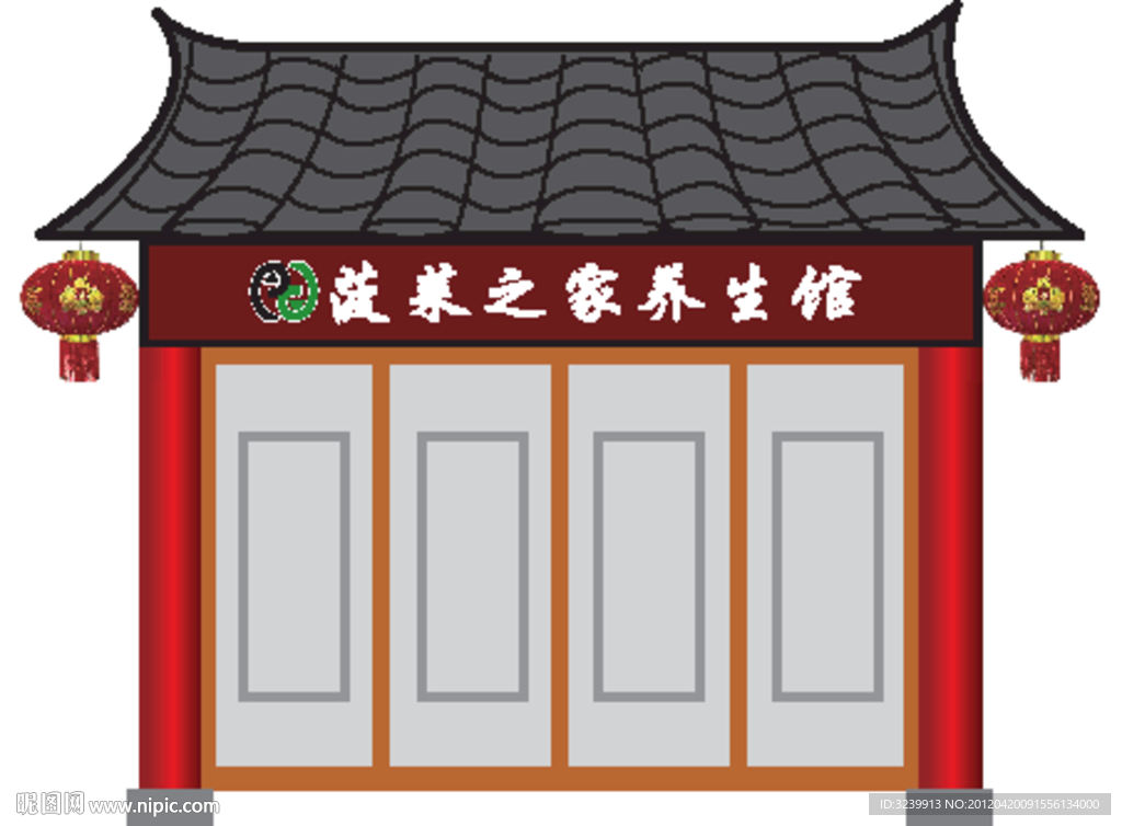 古风门头