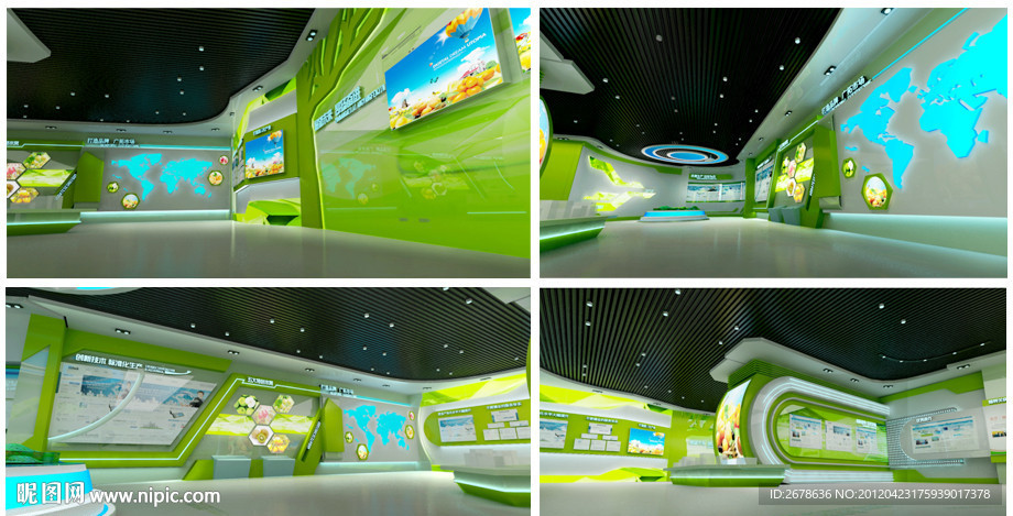 某果业管理局展厅