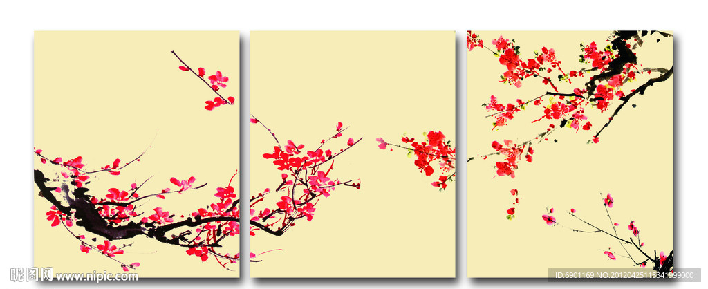 无框画