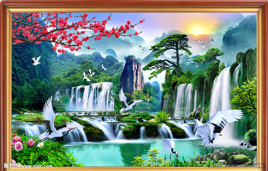 山水画