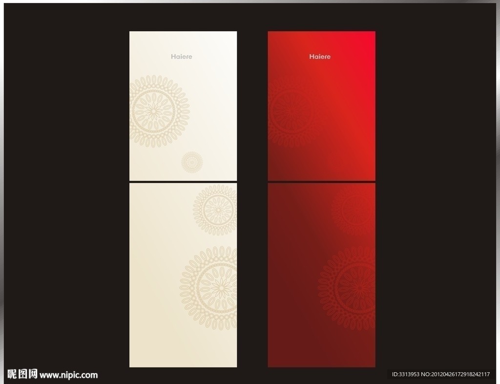 2012冰箱面板设计图片