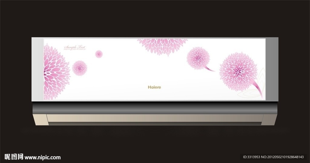 空调面板设计图片