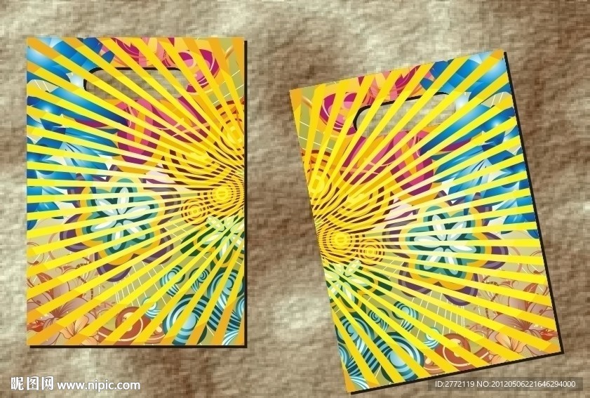 花式条纹 璀璨手袋