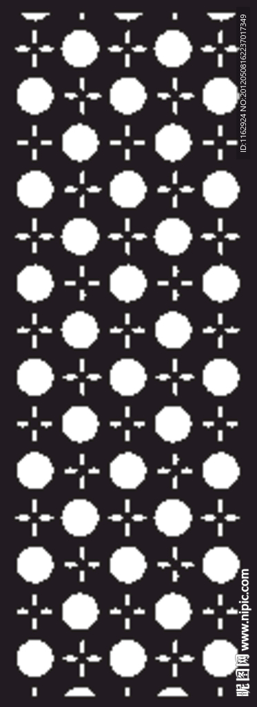 雕花隔断 （AI 打开为复合路径）