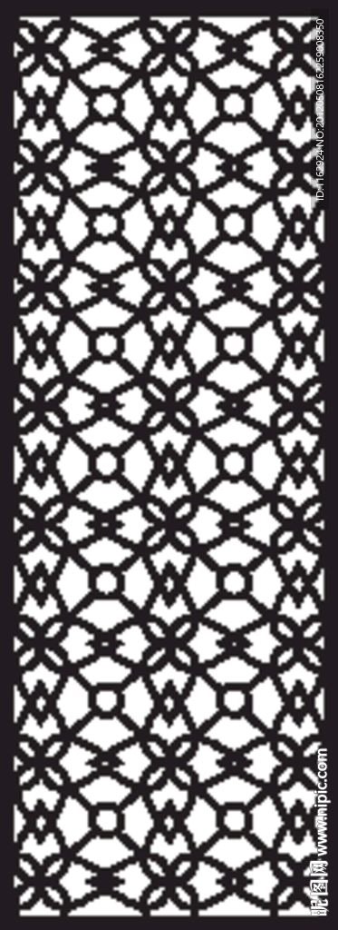 雕花隔断 （AI 打开为复合路径）