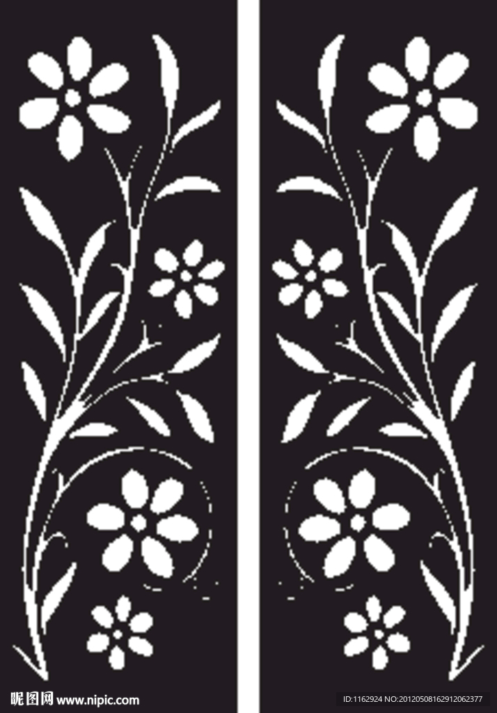 雕花隔断 （AI 打开为复合路径）