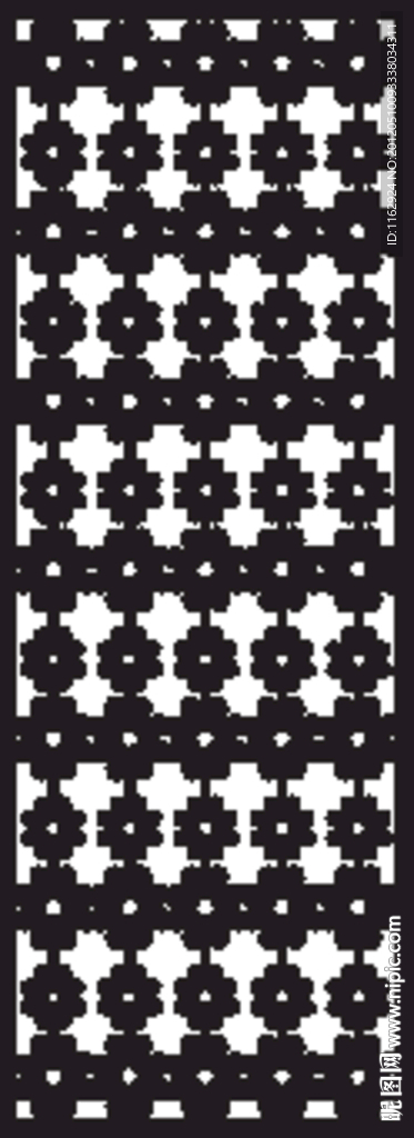 雕花隔断（AI打开为复合路径）