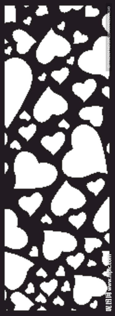 雕花隔断（AI打开为复合路径）