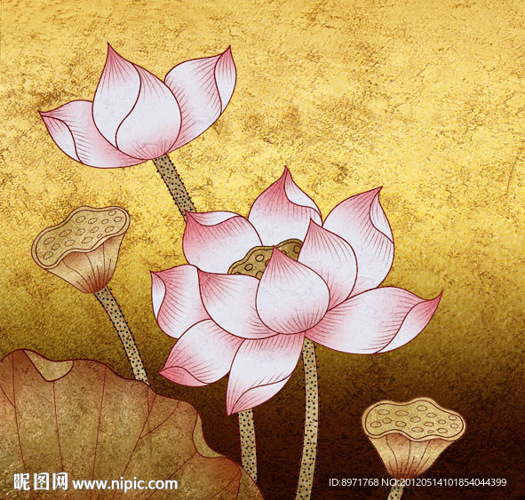 金箔画