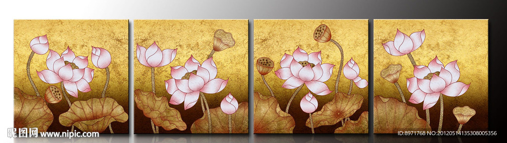 金箔画