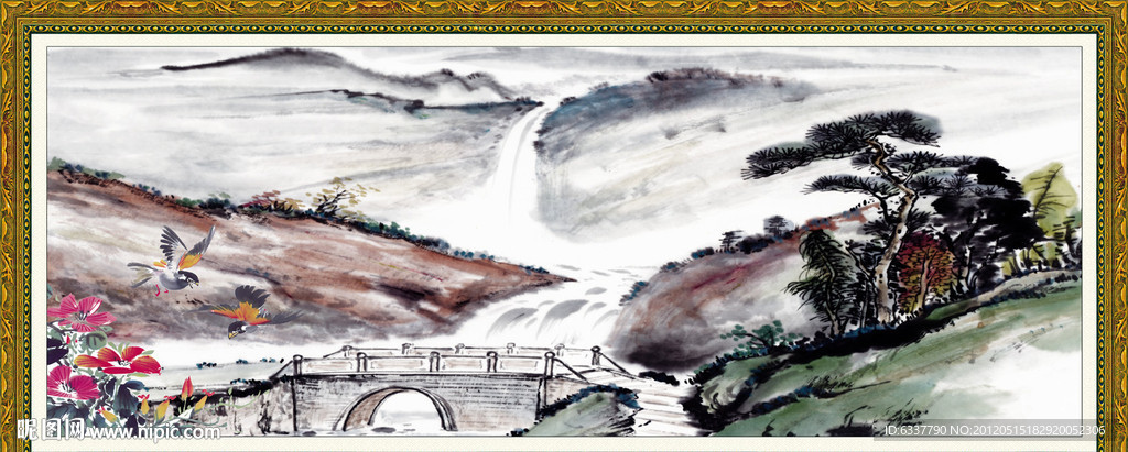 水墨画