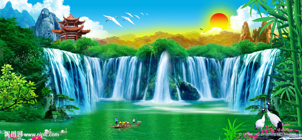 山水画