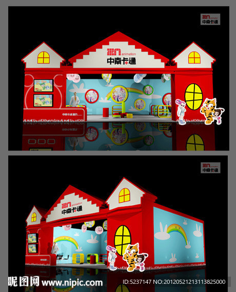 卡通玩具展方便实用