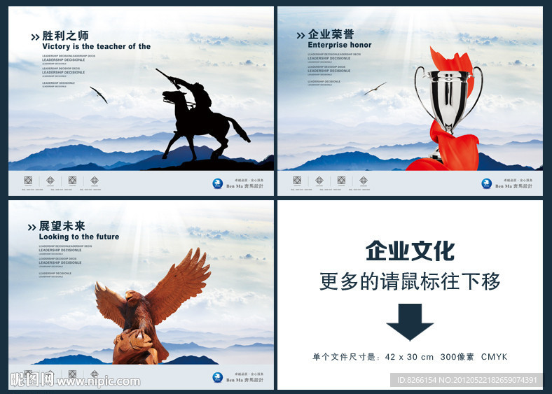 企业文化 企业画册 胜利之师 展望未来