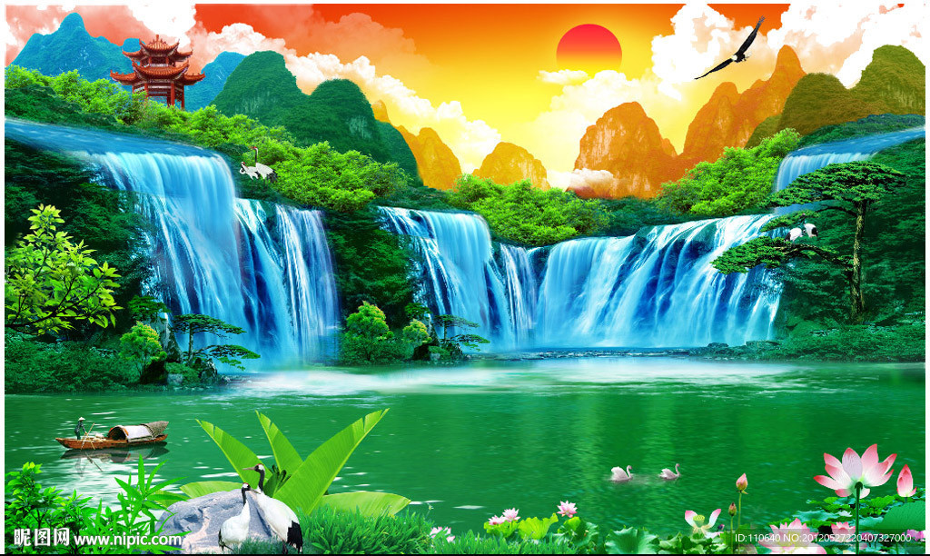 山水画