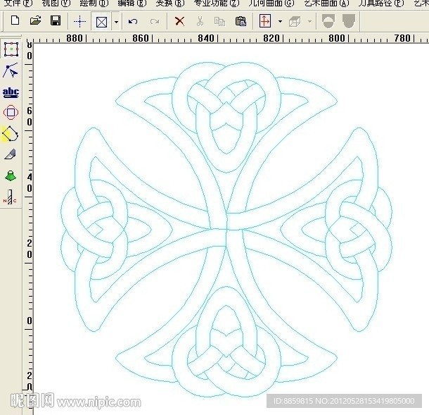 缕空 花纹 通花 线稿