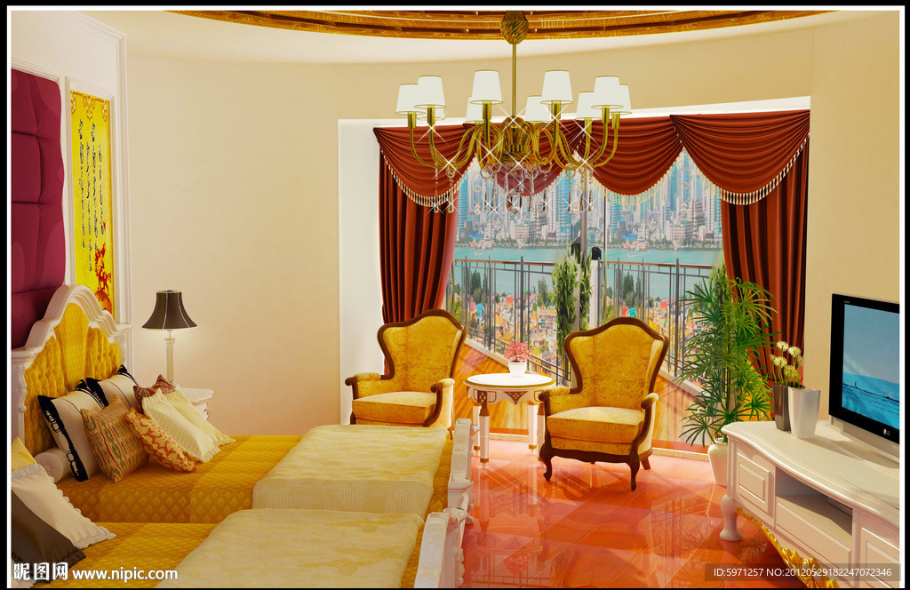 酒店室内效果图