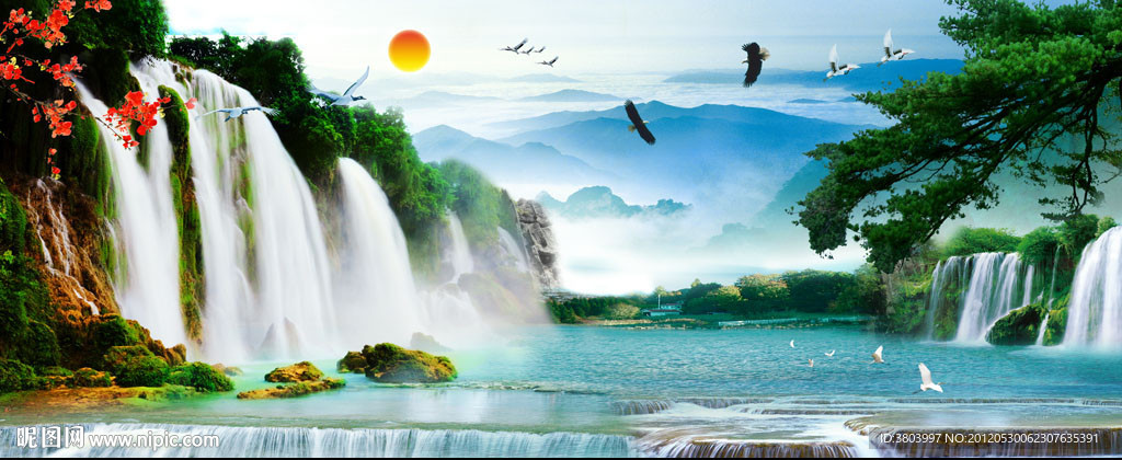 山水画