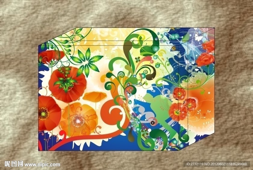 花海蓝 礼品盒设计