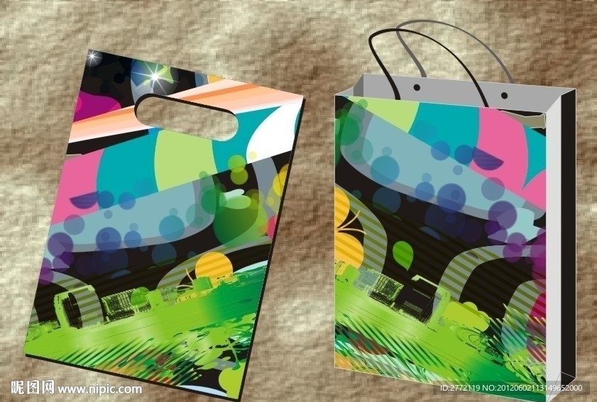 黑色高档礼品袋