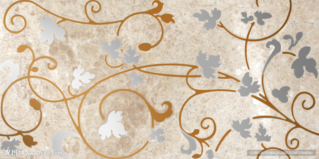 镶嵌拼板 拼花图案