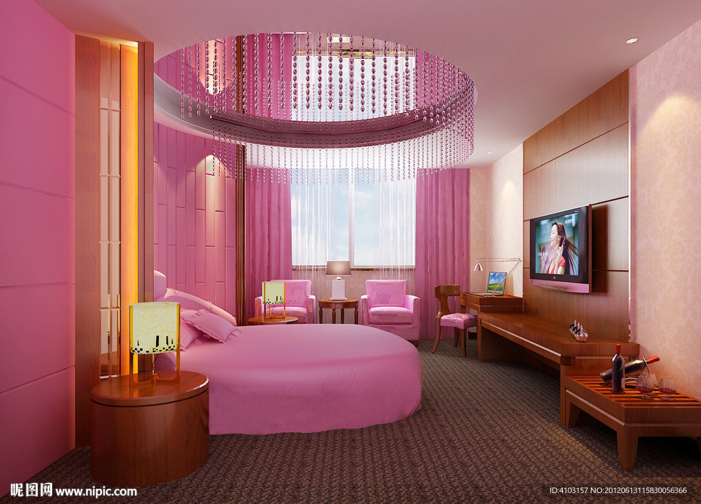 情侣房间效果图