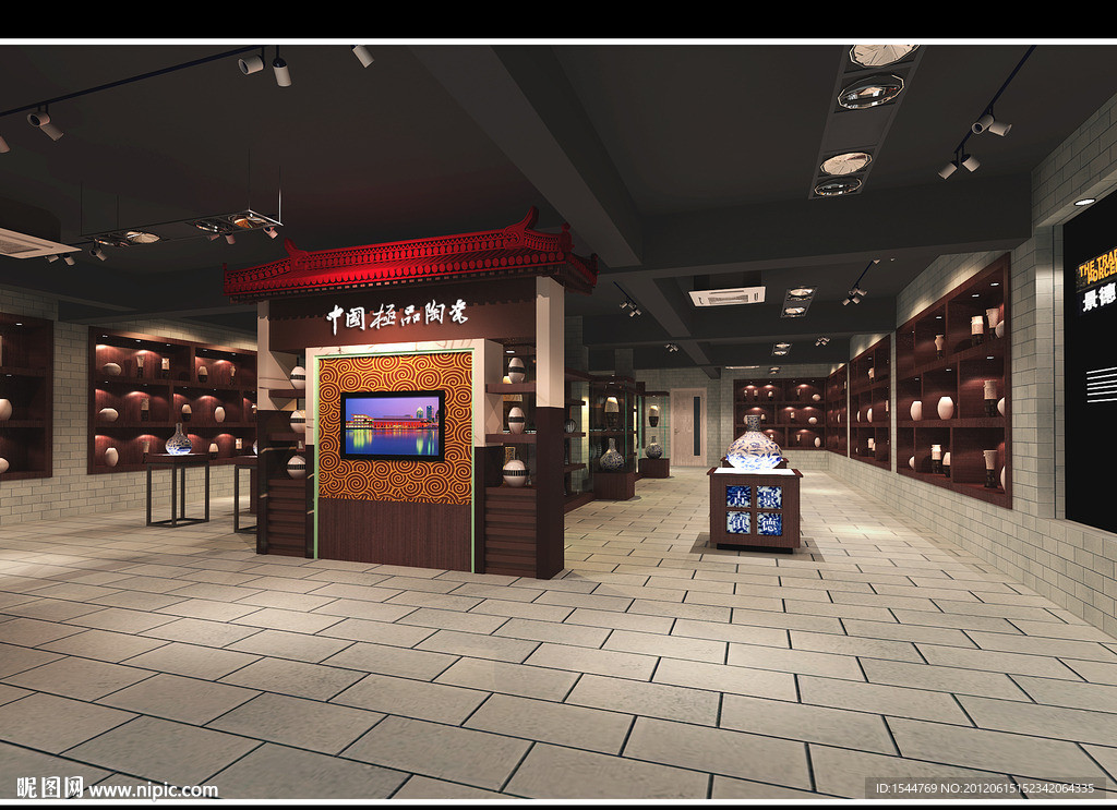 陶瓷展示厅