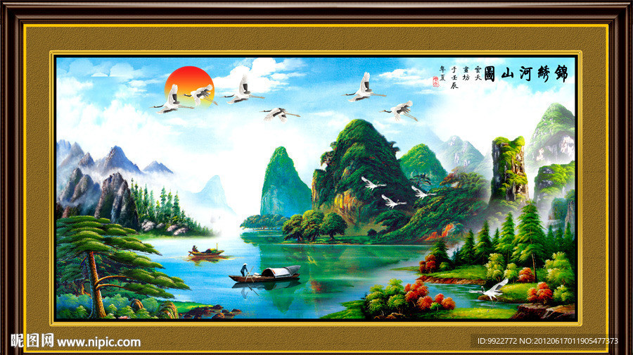 油画风景