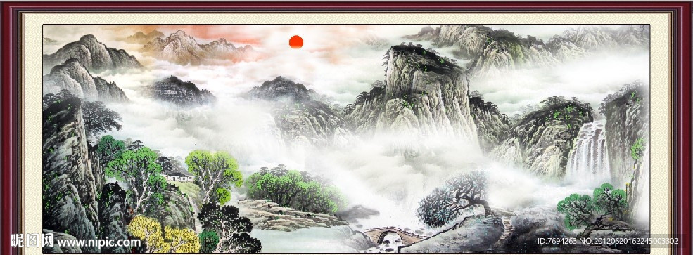 水墨山水
