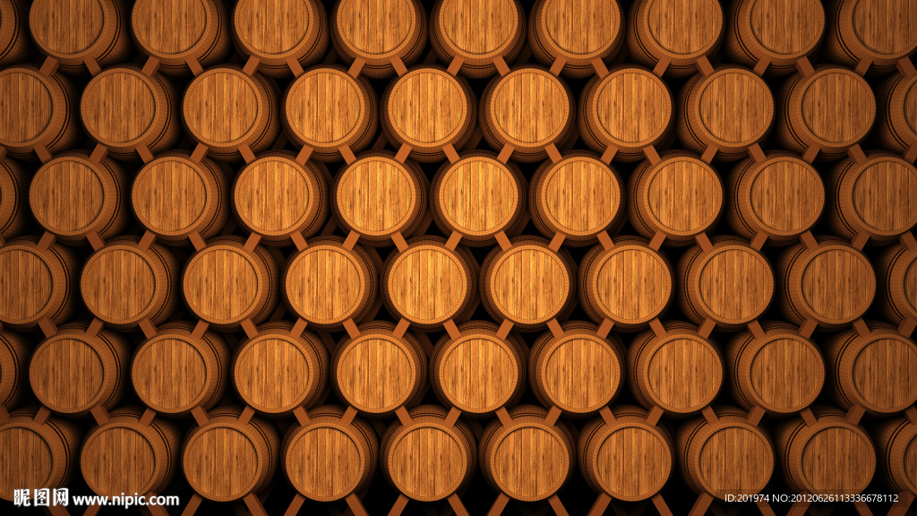 红酒木桶超大图
