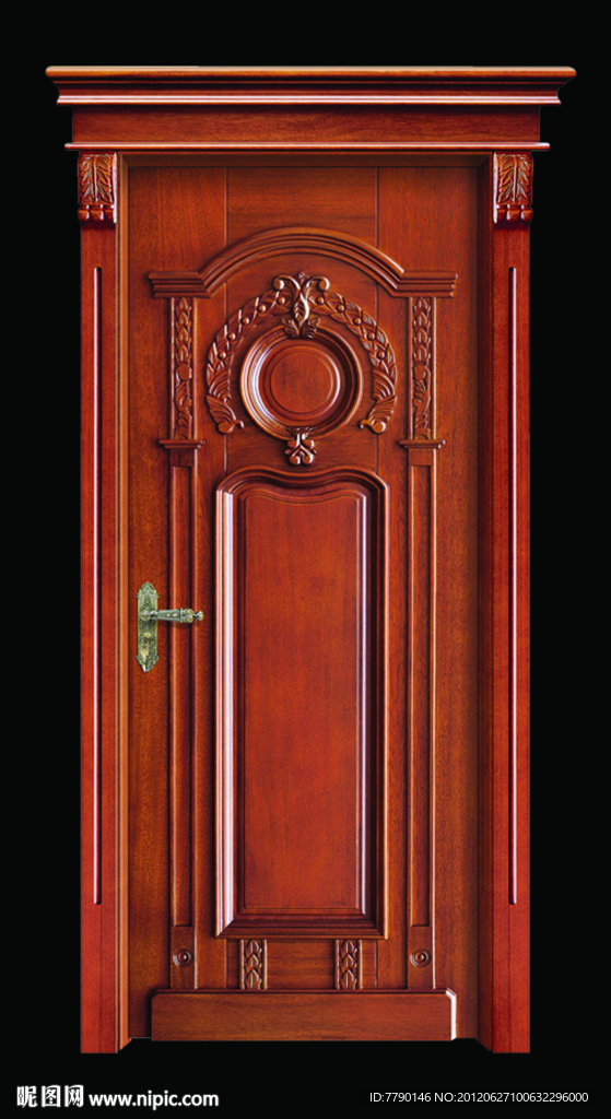 高清实木门