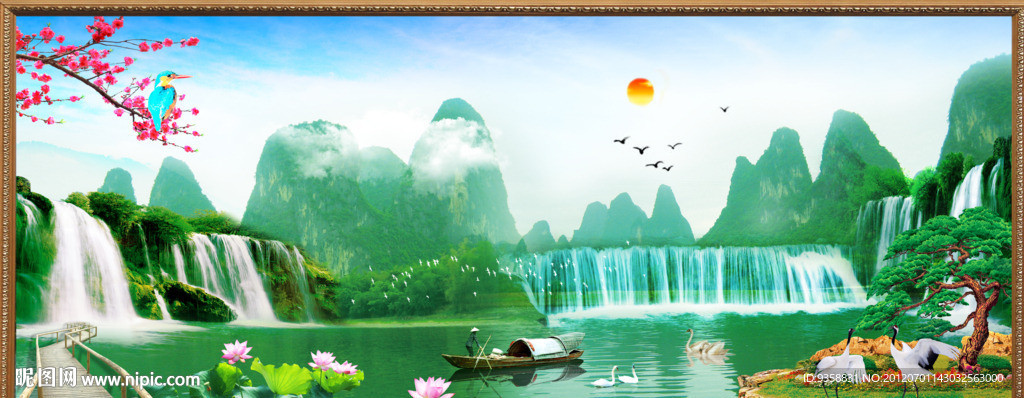 山水风景